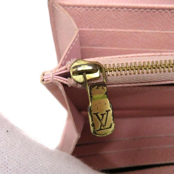 Louis Vuitton Sarah Portefeuille Wallet Long Leather Brown Pink - Picture 8 of 8